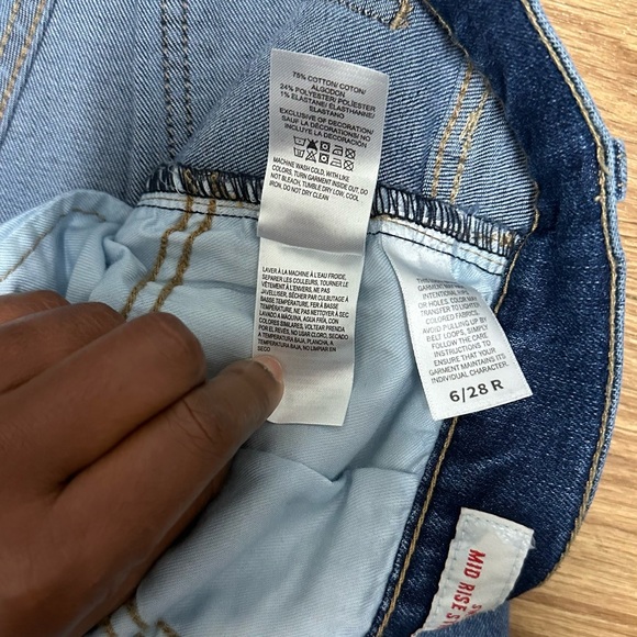 LUCKY BRAND Sweet Mid Rise Straight Blue Jeans - Picture 7 of 8